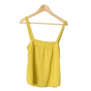 Urban Romantics camisole halter top or baby doll dress Yellow Mustard Size L